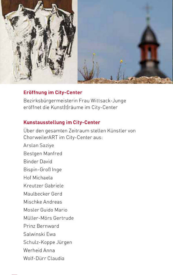 Flyer Ausstellung am 26.09.13