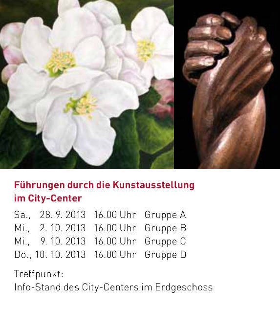 Flyer Ausstellung am 26.09.13